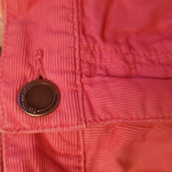 TwillTwentyTwo Cord Pink Mini Skirt BNWT Size 29 - Picture 5 of 14